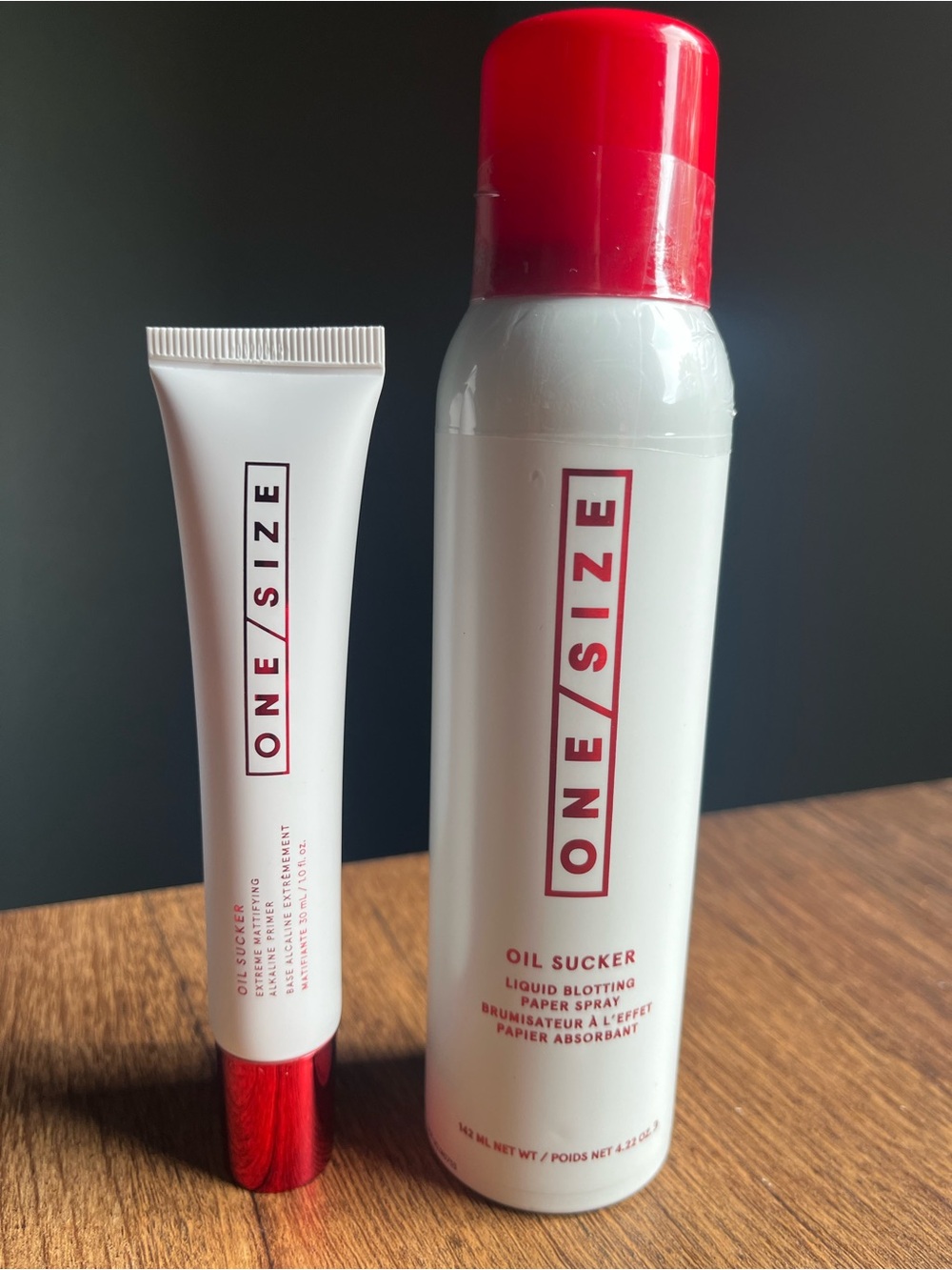 ONE/SIZE Oil Sucker Liquid Blotting Spray and Primer